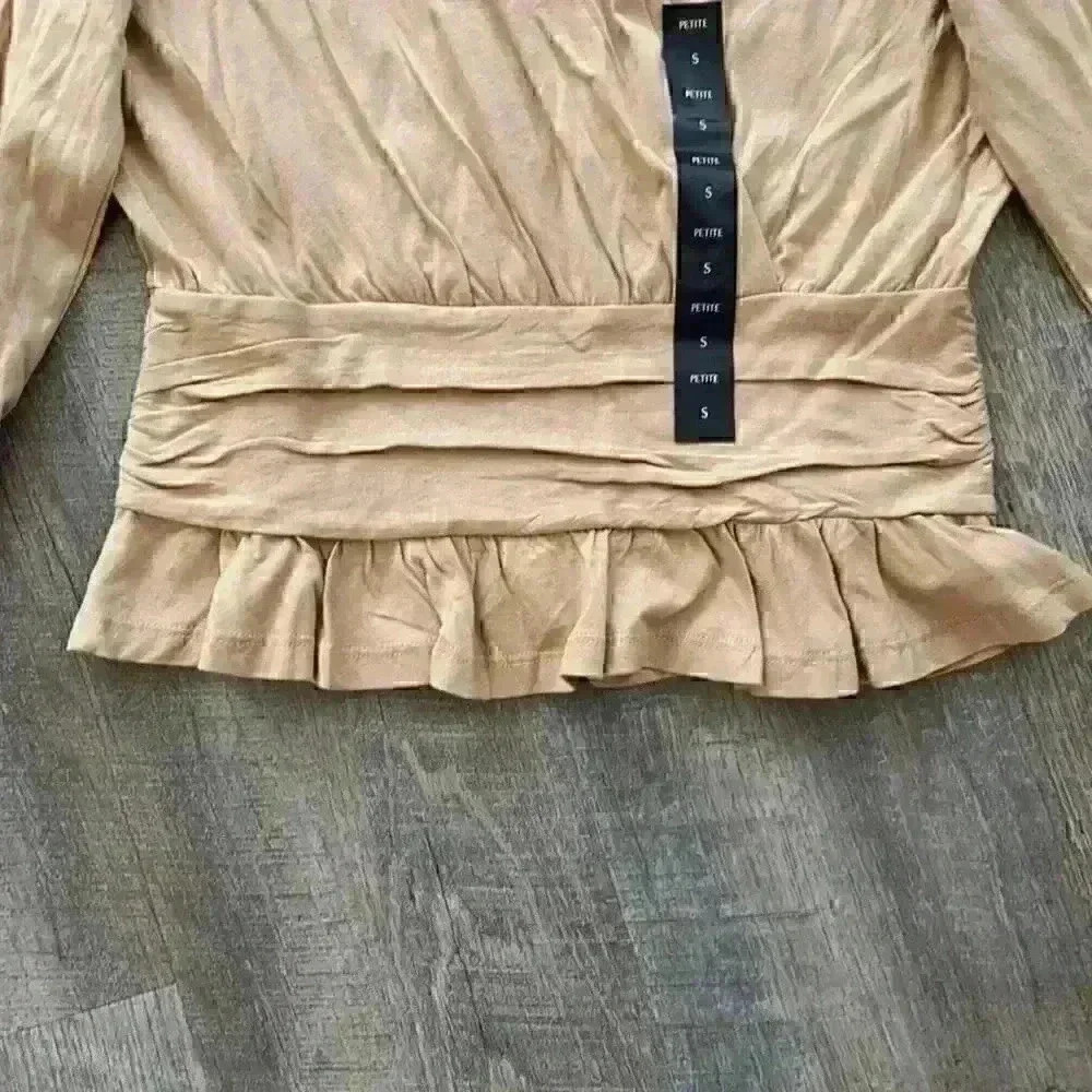 Banana Republic Petite Wrap Top - Picture 4 of 8